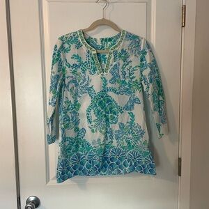 EUC SAMPLE Lilly Pulitzer Amelia Island Tunic.